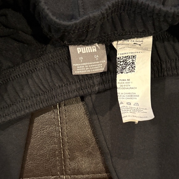 Puma Kids Black and Blue Jogger Set - Picture 4 of 5